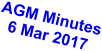 AGM Minutes 6 Mar 2017